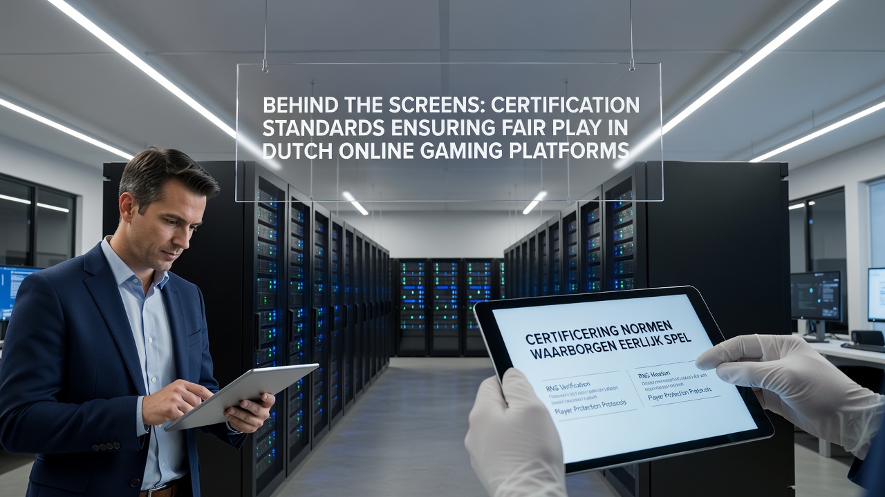 Certificeringsprocessen en RNG-tests bij Nederlandse online gaming platforms