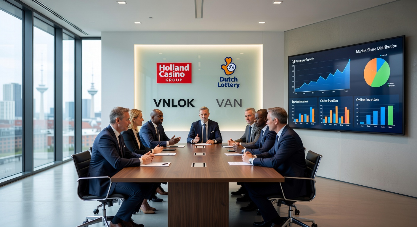 Grafiek met vergelijking van legale en illegale gokomzet in Nederland begin 2025, illustrerend de impact van belastingverhogingen