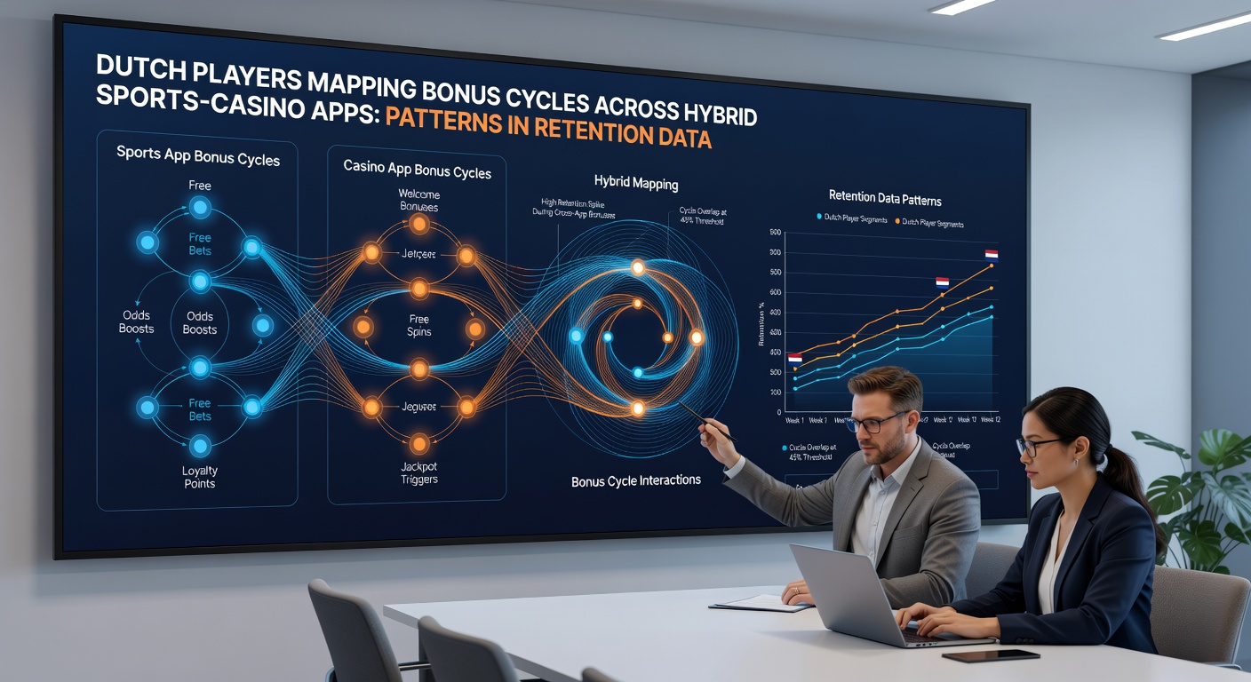 Voorbeeld van een dashboard in een hybride app met bonus cycli en retentie statistieken