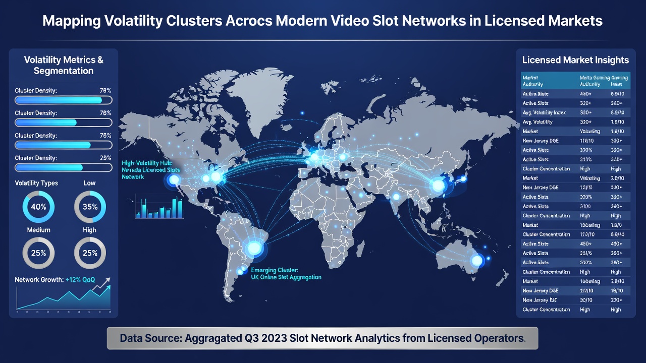 Visualisatie van clusterpatronen in slotnetwerken