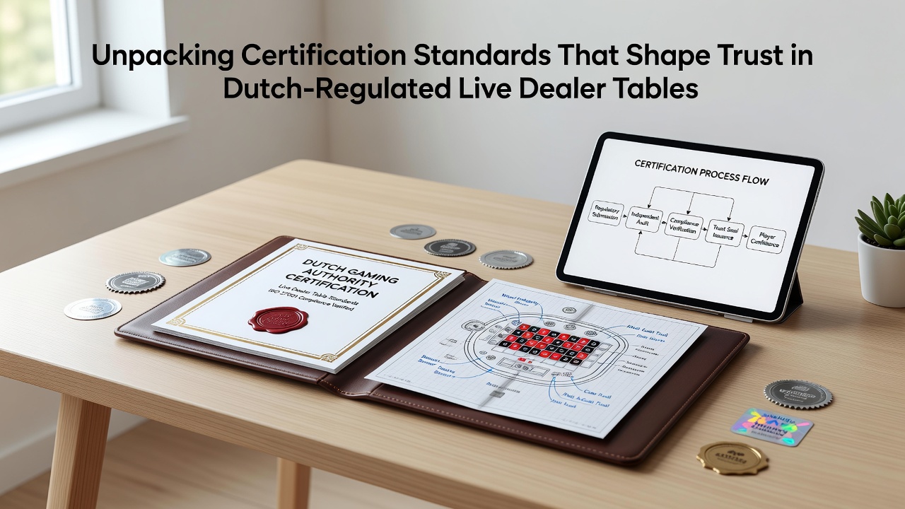 Certificeringsprocessen voor live dealer tafels in Nederlandse casino's